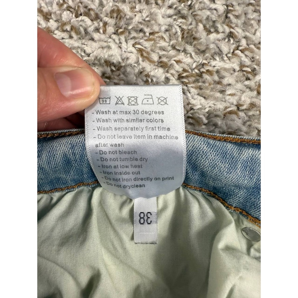 Serenede Cyber Cloud Cargo Blue Jeans Men's Size 38 - Picture 11 of 14